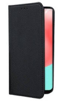 Кожен калъф тефтер и стойка Magnetic FLEXI Book Style за Samsung Galaxy A32 4G A325F черен 
